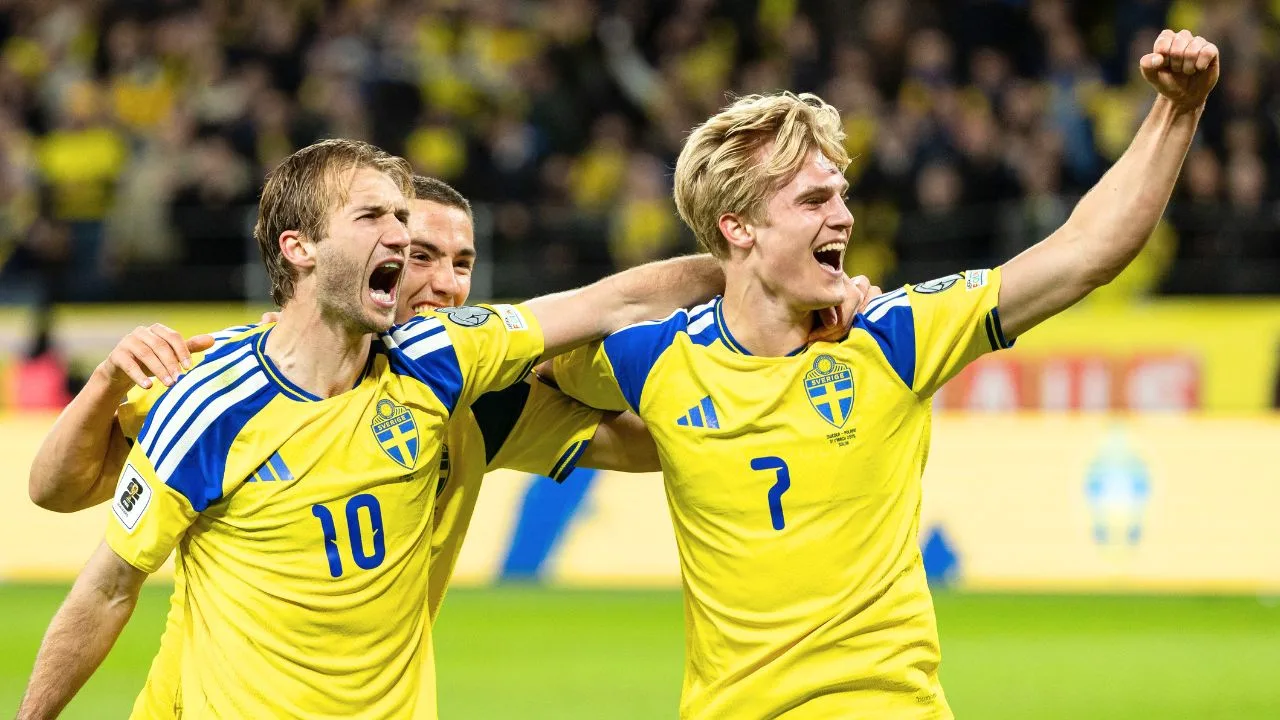 Demasiada Suecia para tan poca Túnez: 5-1