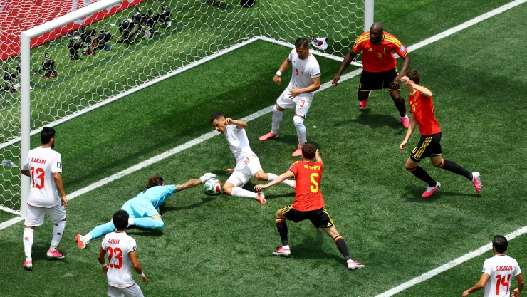 Emocionan sin goles Irán y Bélgica