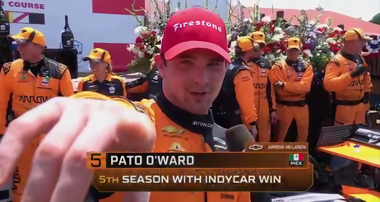 Pato O’Ward cumple con el ‘Y si sí’: Gana la IndyCar en Mid-Ohio; es domingo histórico para México