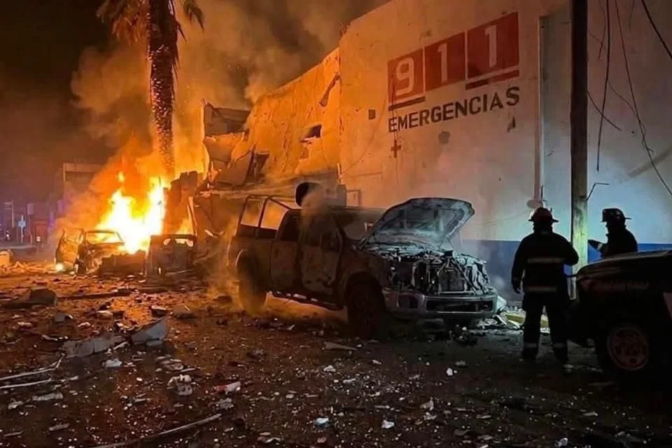 Detonan cochebomba frente a comandancia en Zacatecas