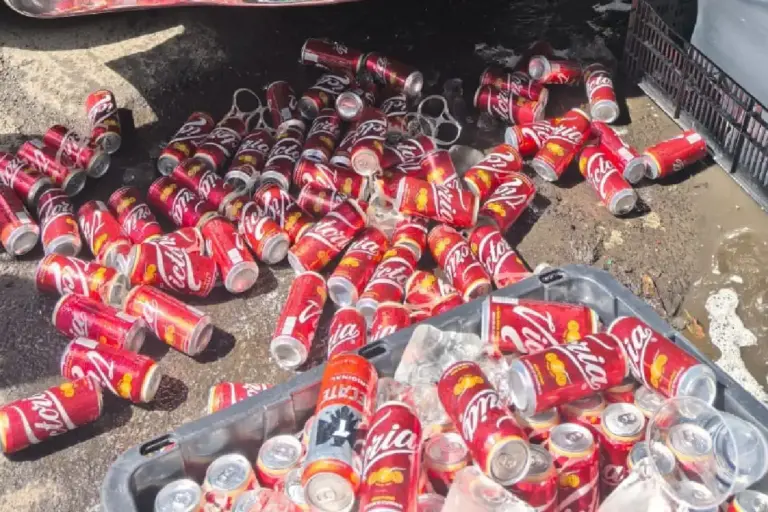 347 mil latas de cerveza decomisadas en CDMX durante el Mundial