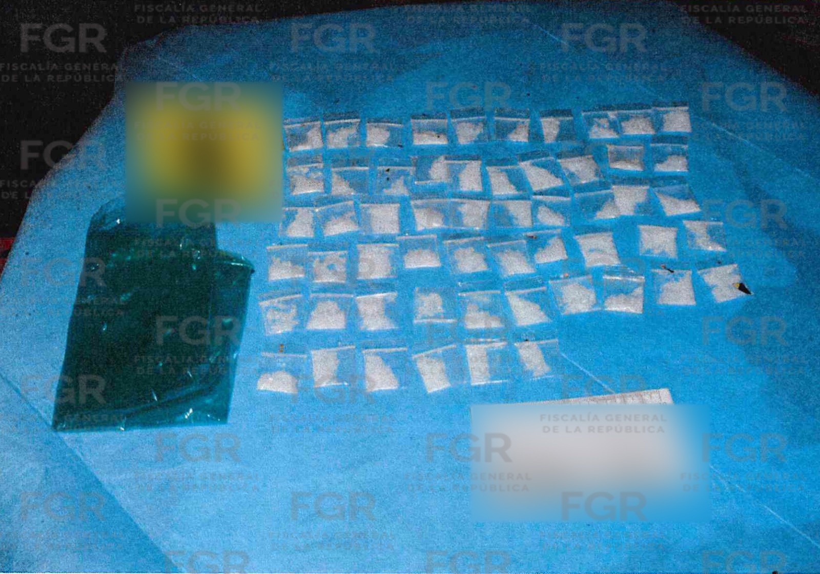 Asegura FGR metanfetamina y marihuana durante cateo en Oaxaca; hay una persona detenida