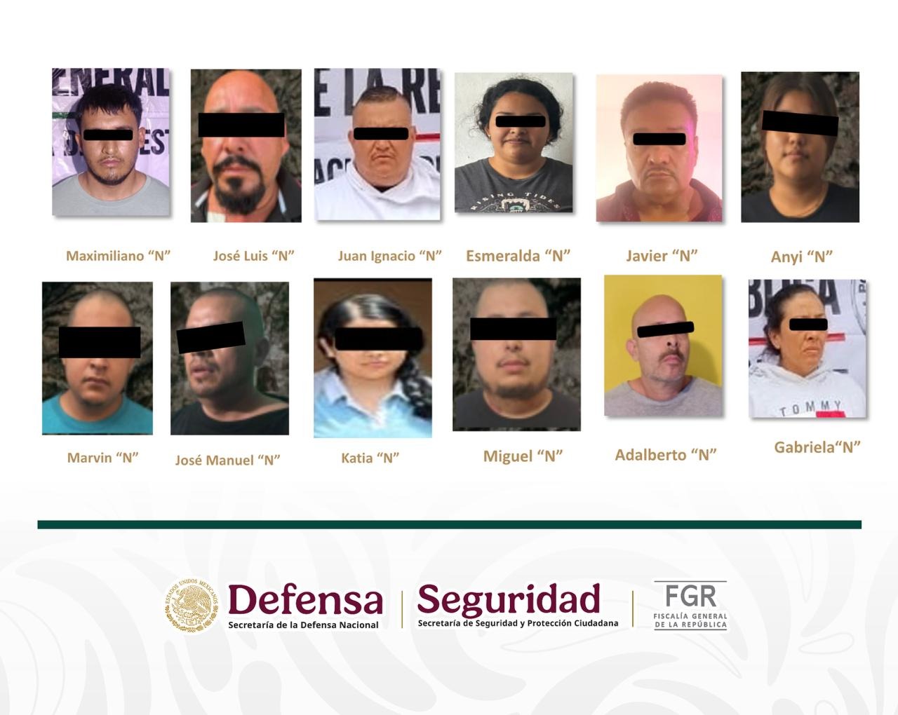 Tras suspensión de exportaciones de aguacate a EU, cae X1 y otros 11 presuntos extorsionadores