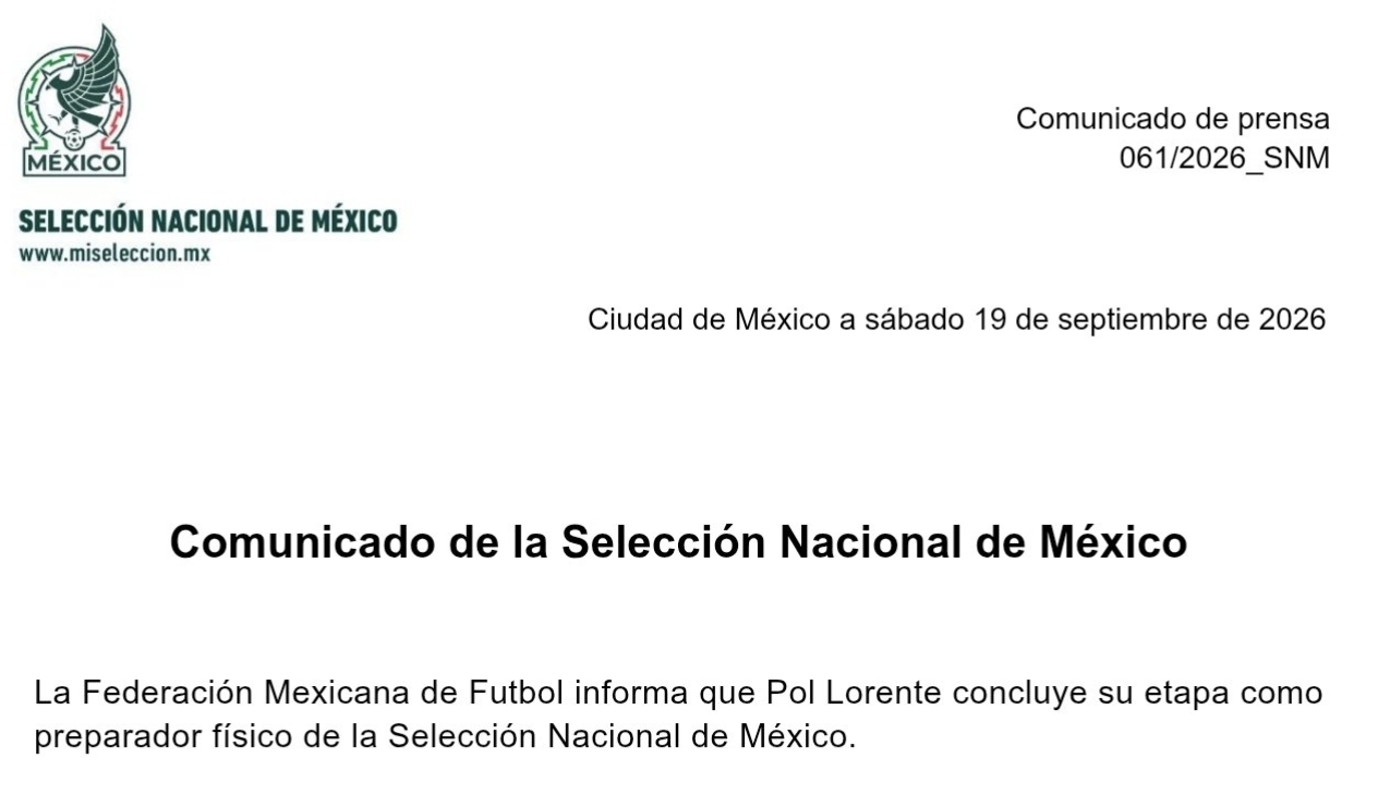 Preparador Físico deja la Selección Mexicana y se integra al cuerpo técnico de Javier Aguirre en el Valencia