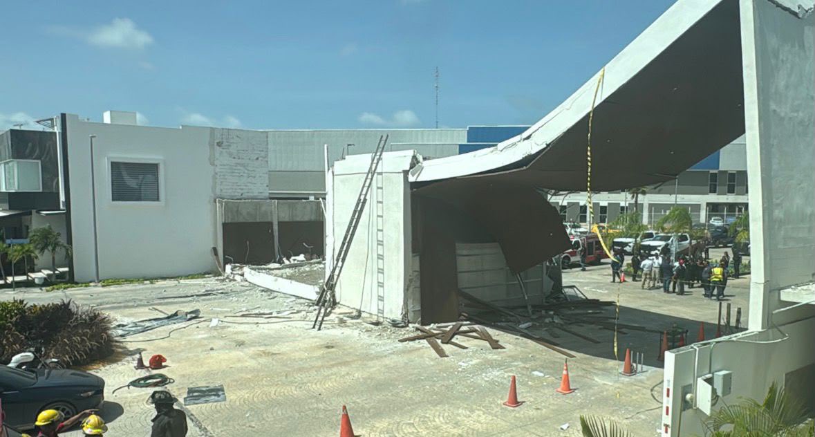Mueren 2 por derrumbe en Residencial Aqua de Cancún