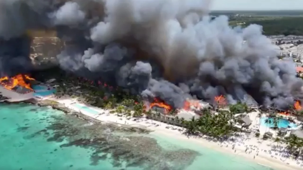 Incendio en hotel de República Dominicana; muere turista italiana