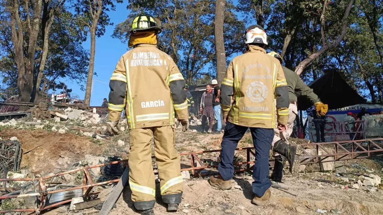 Polvorín explota en Huixquilucan; una persona pierde la vida