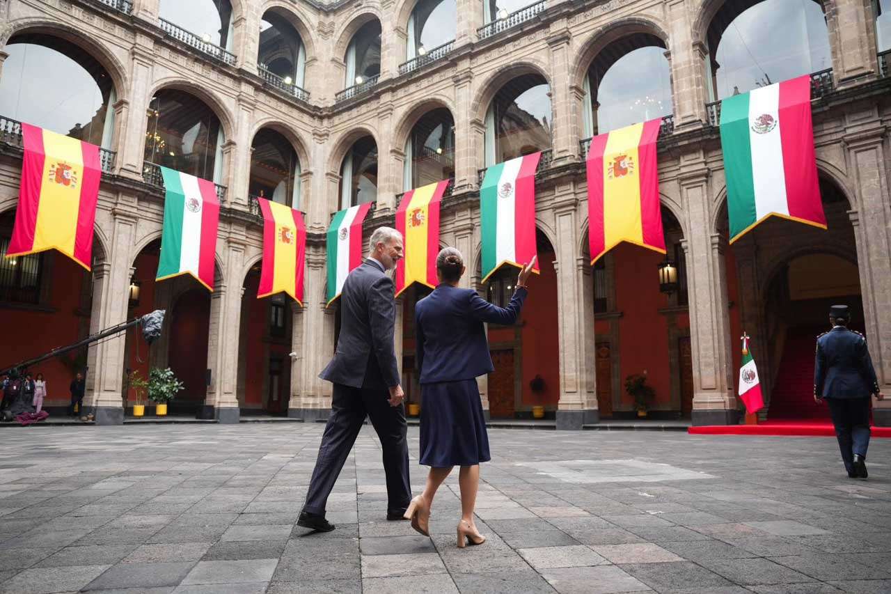 Borrón y cuenta nueva: Claudia Sheinbaum se reúne con el rey Felipe VI de España