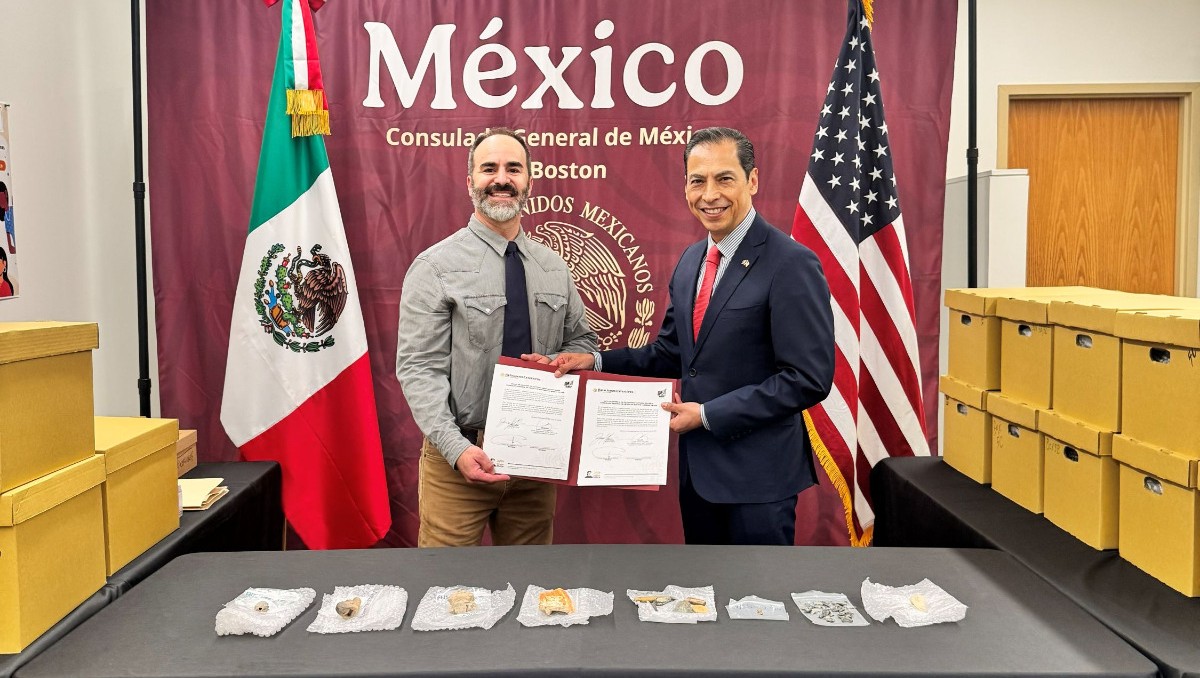 México recibe mil 132 bienes prehispánicos restituidos desde EU