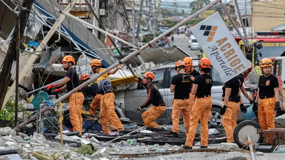 Terremoto de magnitud 7,8 azota Filipinas