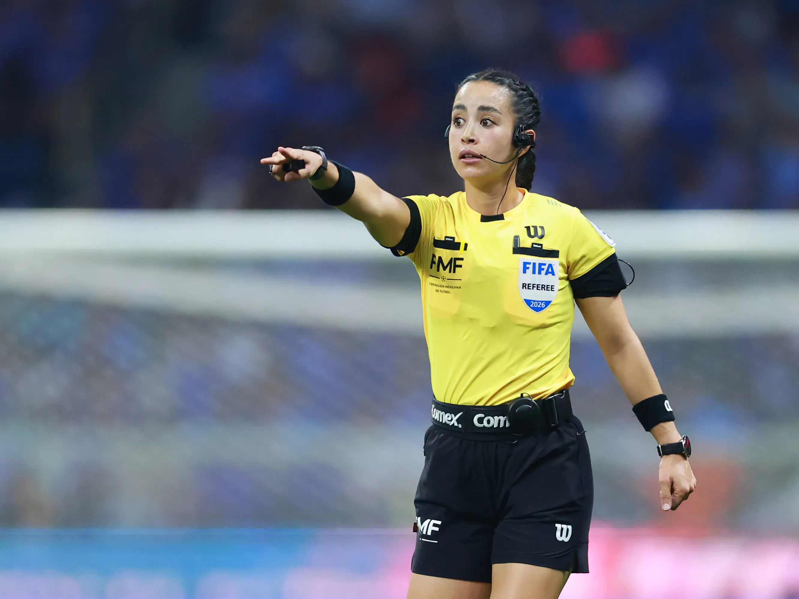 Va mexicana Katia Itzel García como arbitra central del Túnez-Países Bajos