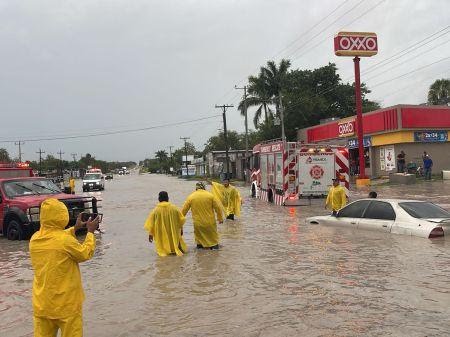 Lluvias en Tamaulipas afectan a Nuevo Laredo y San Fernando